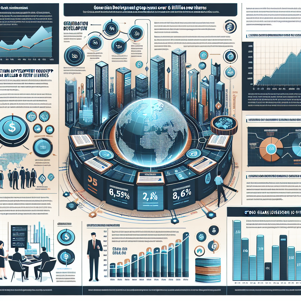 Infographic for Generation Development Group Issues Over 6 Million New Shares