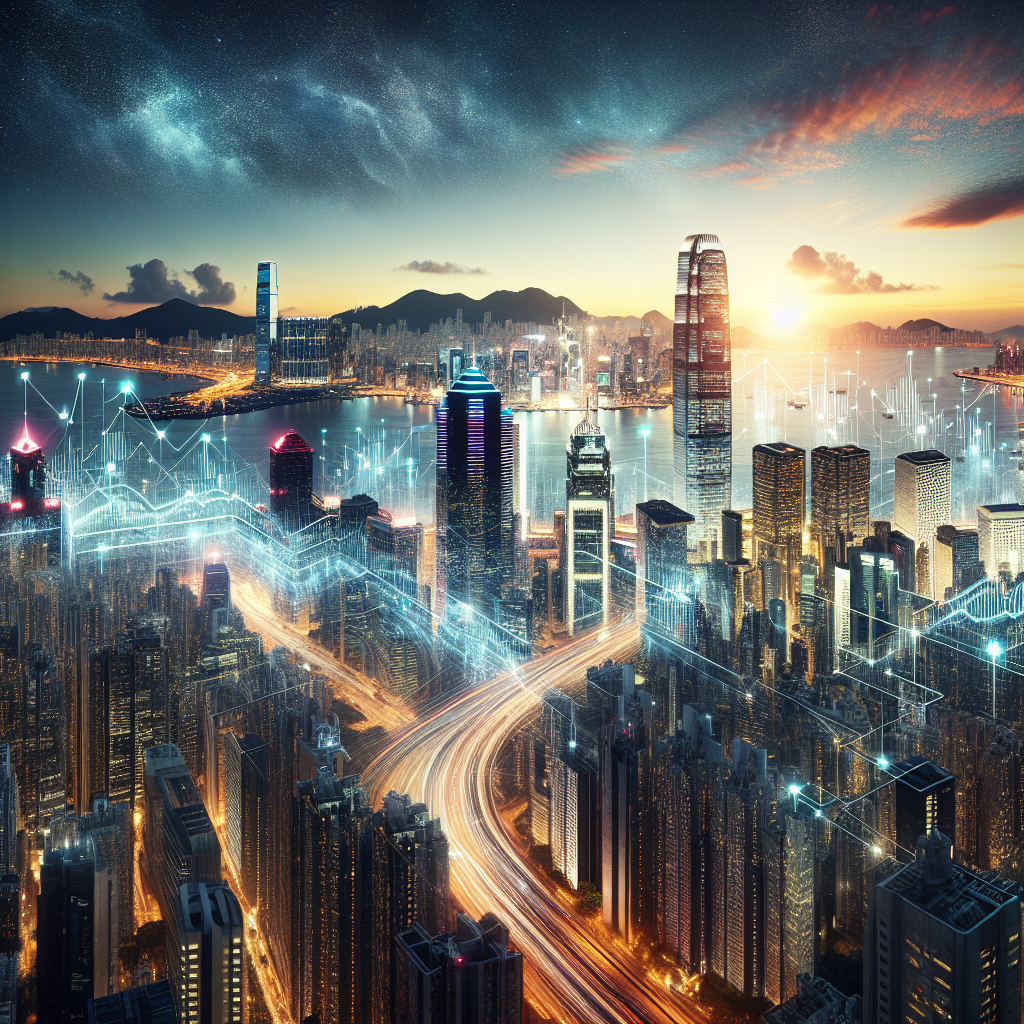 Hong Kong Stock Exchange Fluctuates Amid Tech and Finance Surge